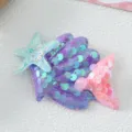 Enfants pince a cheveux sequins coquillage etoile de mer queue de sirene accessoires - Barrette / Violet