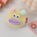 Détail de pince à cheveux monstre moche peluche, barrette bec de canard rigolote pour femmes - Jaune