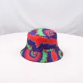 Cappello da pescatore tie-dye colorato per donna e uomo, berretto da sole casual alla moda. - Stile 15
