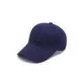Gorra de beisbol azul marino lisa sombrero casual de sol unisex para exteriores - Ajustable / Azul marino