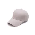 Gorra de béisbol casual de color liso para hombres y mujeres, sombrero de sol para exteriores. - Ajustable / Beige
