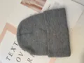 Berretto in maglia tinta unita grigia cappello caldo invernale uomo donna, stile classico e comodo. - Taglia unica / Grigio Melange
