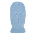 Light Blue Knitted Balaclava Winter Warm Windproof Three Hole Ski Mask Hat For Outdoor Sports - Sky Blue
