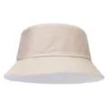 Cappello da pescatore tinta unita dettaglio, cappello da sole estivo, casual wear. - Taglia Unica (54-58cm) / Bianco avorio