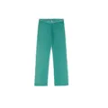 Pantaloni da uomo a righe verdi trasparenti, pantaloni da notte comodi traspiranti. - Taglia M / Verde
