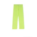 Pantaloni da uomo a righe verde neon trasparenti traspiranti abbigliamento notte - giallo fluorescente