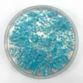 Transparente blaue fünfzackige Stern Acryl Perlen DIY Schmuckherstellung Zubehör Basteln. - Seeblau