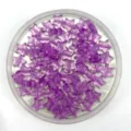 Transparente lila Acryl-Sternperlen für DIY-Schmuckherstellung und Bastelzubehör. - Lila