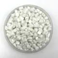 Perles de glaons en acrylique percees pour decoration de mariage fete et scene. - Blanc Uni