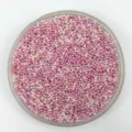 Small plastic micro beads, unholed candy color DIY pearls for craft, 2-2.5mm mixed color bulk. - Pearl Color