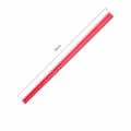 Red PPS alloy chopsticks 24cm length household retro style non-slip durable fine tableware - Red