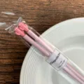 Pink cactus alloy chopsticks, 22cm reusable chopsticks pair, cute kitchen tableware for home. - Light Cherry Blossom