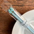 Cactus chop sticks set with durable alloy material, anti slip design, heat resistant home use. - Light Bay Blue