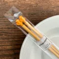 Cactus design alloy chopsticks 22cm household tableware reusable kitchen cooking tool - Mango Yellow