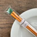 Alloy cactus shape chopsticks household tableware anti-slip cute design pair chopsticks - Green Mango