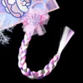 Bambini colorato parrucca treccia legatura capelli carino principessa corda capelli ragazza - Treccia con Conchiglia in Rete