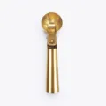 Gold stainless steel ice cream scoop, professional kitchen tool for commercial and home use. - Gold