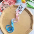 Kids cartoon unicorn wig hair clip colorful braid extension for girls party hair accessory - Unicorn Pony Light Pink Gradient Sky Blue