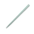 Bacchette in lega di stile giapponese minimalista, stoviglie verde menta per sushi e pasti. - Ciano