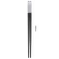 Bacchette in lega per uso domestico antiscivolo eleganti colore nero 240mm variante - 24cm / Nero viola