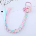 Enfants coloré extension cheveux tressé queue de cheval élastique coquillage étoile mer detail - Taille 7