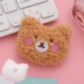 Accessoire en peluche ours mignon pour broche DIY attache cheveux décoration style - Patch Ours Jaune Seulement