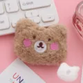 Jolie broche en peluche d'ours marron mignon accessoire de vêtement DIY anneau de cheveux - Patch Ours Khaki Seulement