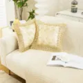 European luxury style lace embroidered pillow cover elegant sofa decorative cushion cover - Style 2 / Pillowcase Only (Without Insert)
