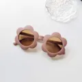 Simpatica occhiali da sole fiore rosa per bambini, bellissimi occhiali per neonati. - Rosa Pasta di Fagioli