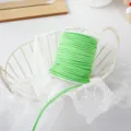 Cordino in finta pelle scamosciata verde per creazione gioielli fai da te e decorazione. - Verde Frutta 45m
