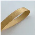 Cinta dorada para envolver regalos de Navidad, cinta decorativa DIY y manualidades festivas. - Estilo Dorado (c100 Yardas Ancho 1cm)