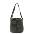 Sac bandoulière décontracté vert avec cordon, sac crossbody polyvalent pour la mode. - Vert