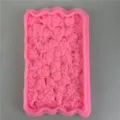 Stampo in Silicone Rosa Fiore Rosa Decorazione Torta Strumento Cucina Festa Fai da te - Stile 4