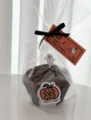 Halloween rechteckiges Etikett DIY Verpackungsbeutel Deko Schild für gruselige Party - 50 Stück / Orange