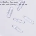 Minimalist white paper clips, metal memo clips for office, school, and gift wrapping. - White / 50 Pieces/Pack (28mm)