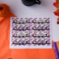 Halloween pumpkin ghost decorative stickers gift sealing label party favor cute holiday supply - Halloween Pumpkin Ghost Style / 8 Pieces/Sheet