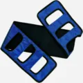 Sangle de transfert pour patient age handicape aide a la mobilite avec poignee - Ceinture d'Assistance pour Patient / Taille unique / Bleu