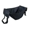 Bolsa de almacenamiento colgante para respaldo de asiento de coche plegable detalle. - Negro