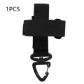 Clip de rangement pour gants tactiques en nylon sangle attache rapide pour sac - Noir