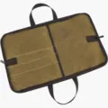 Sac de Rouleau de Couteau de Chef en Toile Pochette d'Outil Brun Rangement Extérieur - Sac à Main Génération II / Kaki