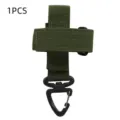Boucle de rangement de gant tactique d'exterieur sangle en nylon a deconnexion rapide - Vert Militaire