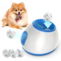 Lanceur de balle automatique pour chien jouet interactif intelligent machine de lancer - Chargeur Prise US / Bleu Set