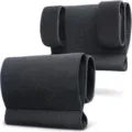 Vue rapprochée de la sangle porte-garrot tactique noire avec velcro pour équipement. - Support Tactique / Noir