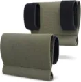 Housse élastique tactique pour support TQ, sangle de garrot vert militaire vue détail. - Support Tactique / Vert Militaire