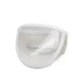 Museliere transparente et respirante pour chat, design en maille confortable et douce. - S / Blanc