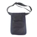 Sac banane multifonctionnel noir d'extérieur avec poches zippées et sangle réglable. - 1 Petit Sac / Noir