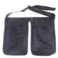 Sac de taille utilitaire d'extérieur noir à plusieurs poches pour le sport et l'outil. - 2 Petits Sacs / Noir