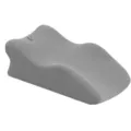 Grey ergonomic positioning pillow, comfortable multi-function wave support cushion - Upgraded Enlarged Style / Gray