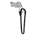 Correa de hombro para cámara de cuero genuino negro para fotografía reflex y sin espejo - Nuevo Sencillo Hombro Negro