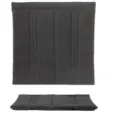 Bunk bed ladder mat anti-slip protective cushion with fixing straps black main view - 1 Piece Pack (Includes 2 Adjustment Straps) / Black
